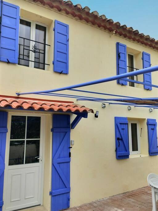 Bleu Lavande - Coquet Appartement Ambiance Village Істр Екстер'єр фото